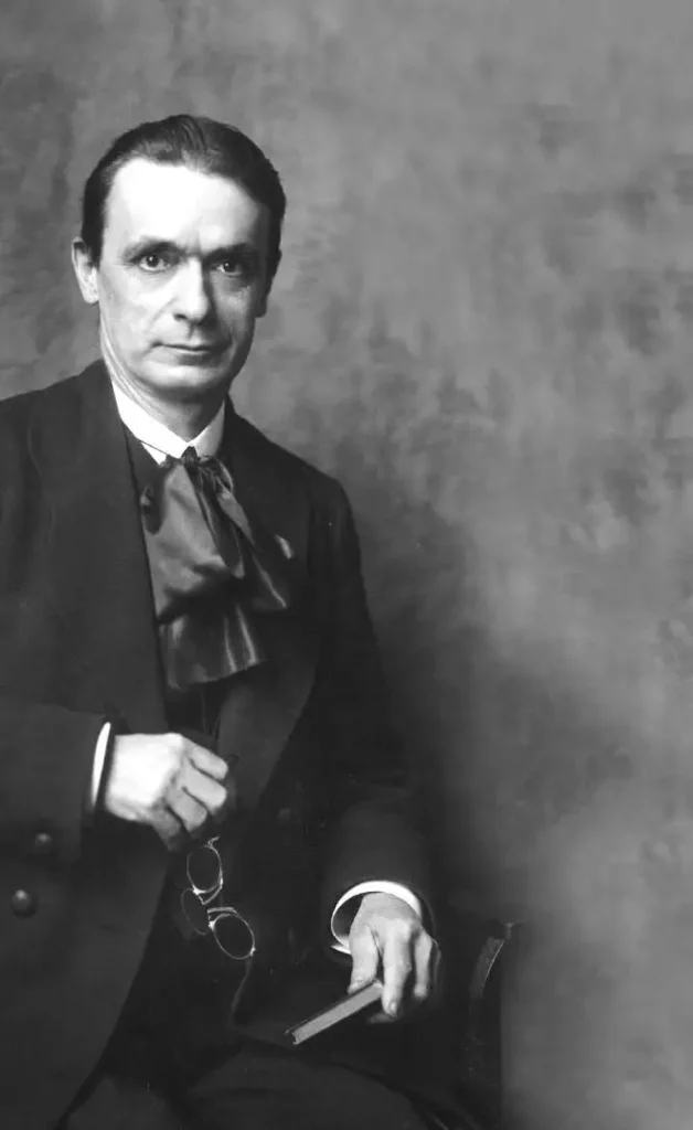 portrait de rudolf steiner